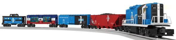 Lionel 6-81021 Boston & Maine Paul Revere GP-9 O Gauge Diesel Freight Train Set