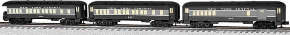 Lionel 6-81754 O NYC Madison Car 3pk/Combo,Coach,Obs