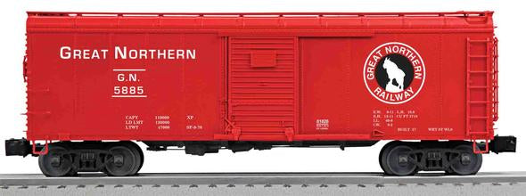 Lionel 6-81828 O Gauge Great Northern Single-Door Round Roof Boxcar #5885
