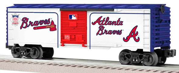 Lionel 6-81921 O USA/MLB Atlanta Braves Boxcar