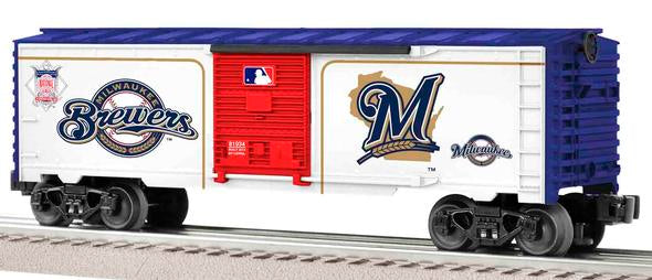 Lionel 6-81934 O USA/MLB Milwaukee Brewers Boxcar