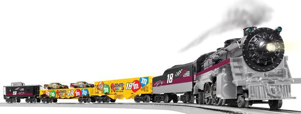 Lionel T1828 Kyle Busch NASCAR O Gauge Steam Train Set