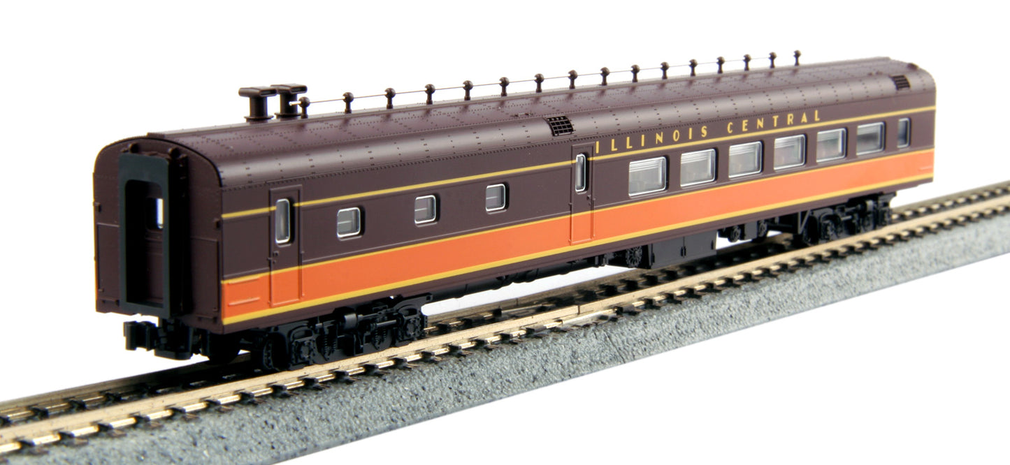 Kato 106-095 Kato 106-095 N Scale Illinois Central Smoothside 6-Car Bookcase Set