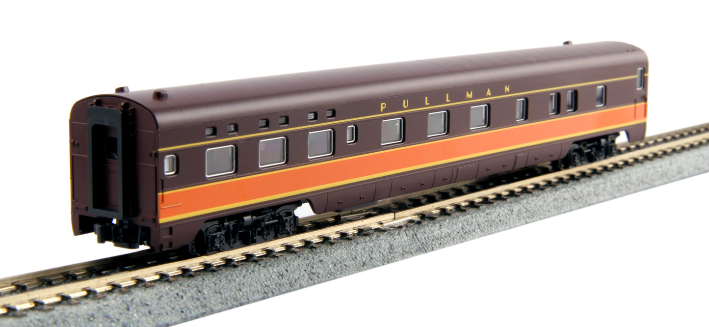 Kato 106-095 Kato 106-095 N Scale Illinois Central Smoothside 6-Car Bookcase Set