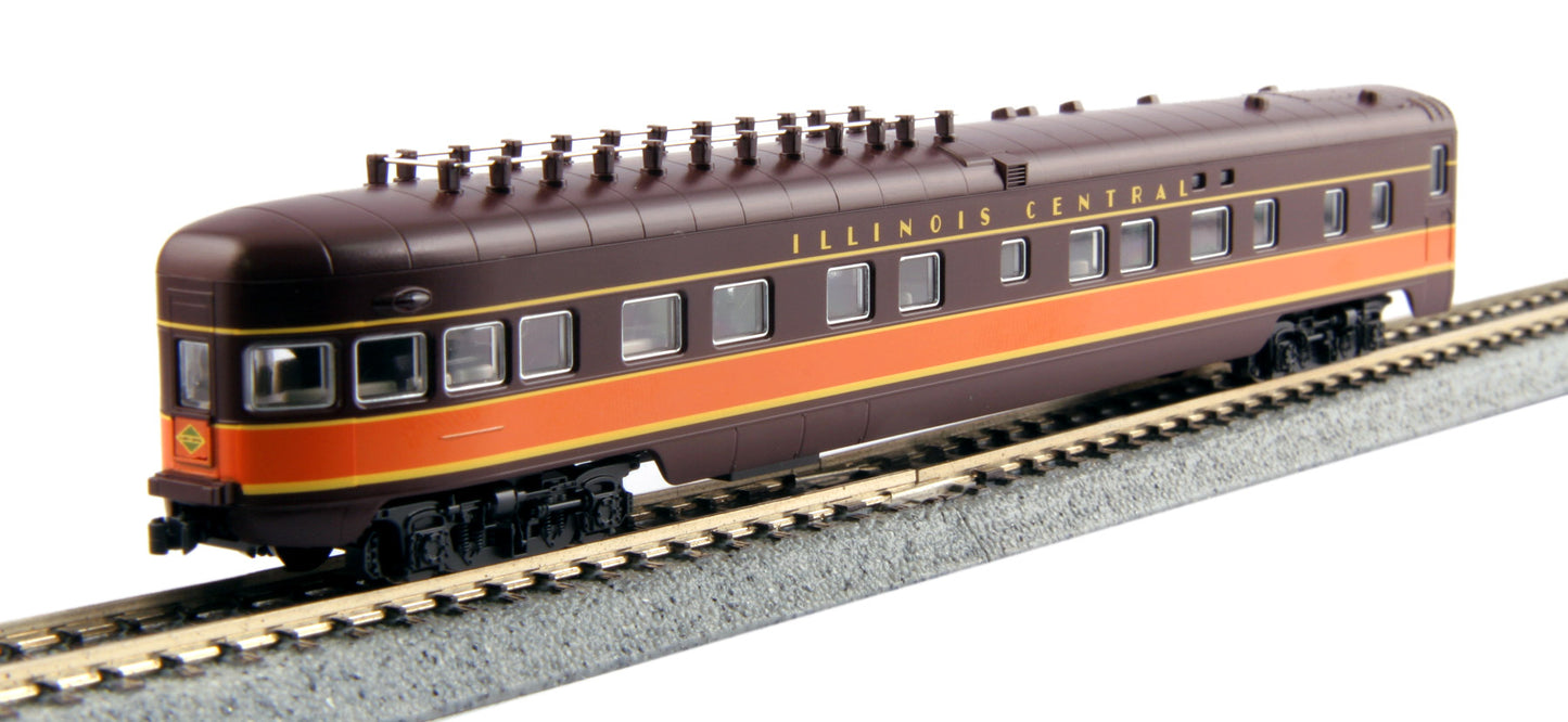 Kato 106-095 Kato 106-095 N Scale Illinois Central Smoothside 6-Car Bookcase Set
