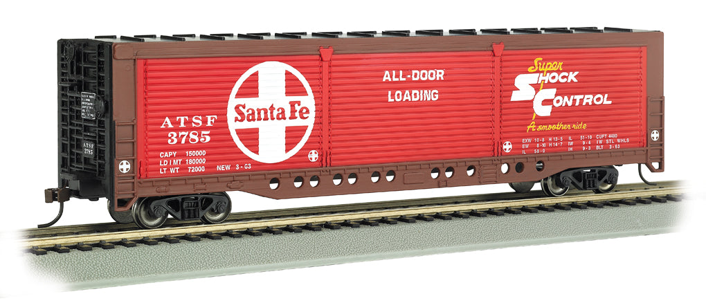 Bachmann 18140 HO Santa Fe Evans All-Door Boxcar #3785