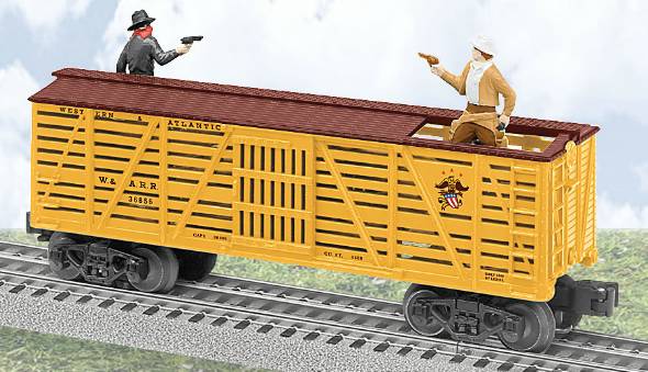 Lionel 6-36856 W&A Operating Sheriff & Outlaw Car