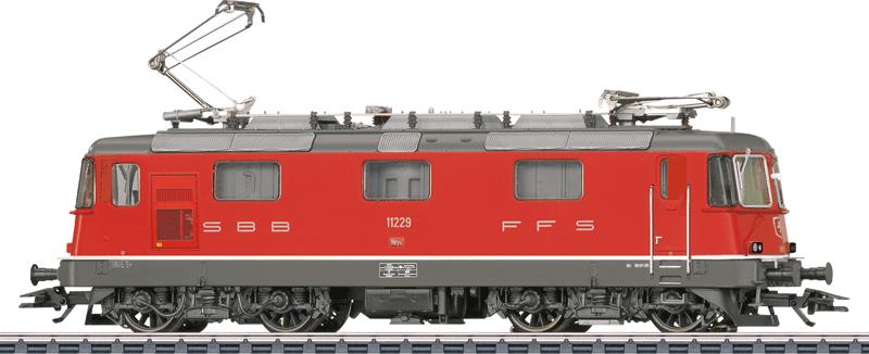 Marklin 37348 HO SBB Red Class Re 4/4 II 420 Rebuilt Version Electric Locomotive