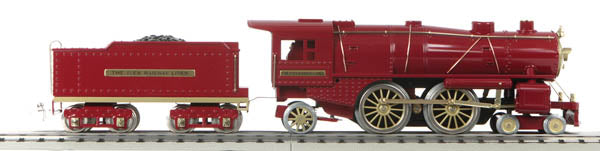 MTH 10-1342-1 Std. Gauge Red Ives Steam Engine w/PS3