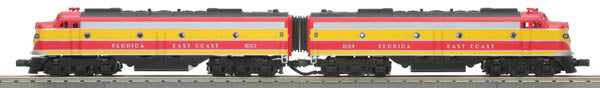 MTH 30-20180-1 FEC E-8 AA Diesel Engine Set w/Proto-Sound 3.0 #1593/1594