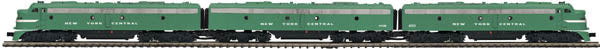 MTH 20-20399-1 O Gauge New York Central E-8 ABA Diesel Train Set w/PS 3.0