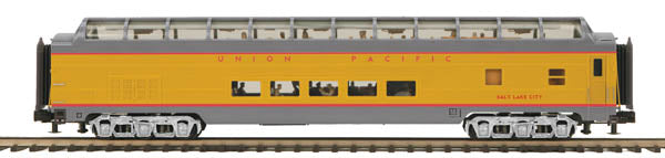 MTH 20-67246 O UP Salt Lake City 70' Smooth Side Full Vista Dome Passenger Car
