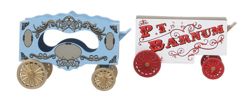 Micro-Trains 47000089 N P.T. Barnum Vintage Circus Wagon (Set of 2)