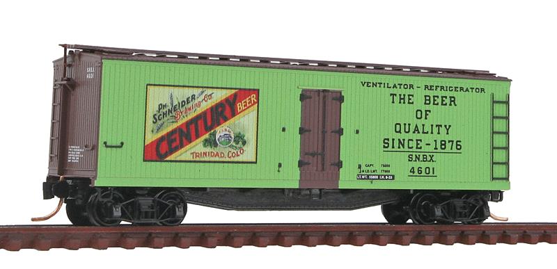 Micro-Trains 04900680 N Century Beer 40' Double Sheathed Wood Reefer #4601