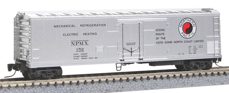 MicroTrains 54800011 Z Northern Pacific 51' Riveted-Side Mechanical Reefer