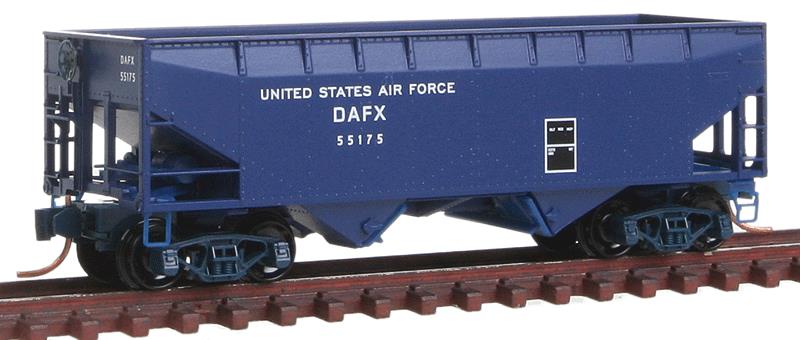Micro-Trains 05500500 N United States Air Force 33' Twin Bay Hopper #55175