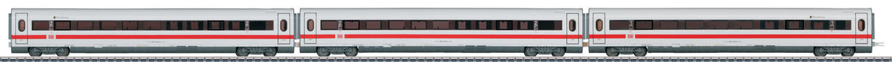 Marklin 43705 HO German Railroad DB AG ICE 1 Intermediate Passenger 3-Car