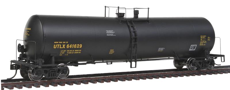 Walthers 920-100231 HO Scale UTLX 54' 23K Gallon Funnel-Flow Tank Car #641629