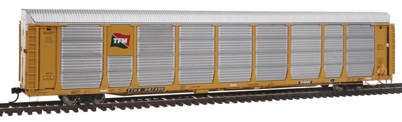Walthers 101322 HO 89' Thrall Bi-Level Auto Carrier TTGX #987499