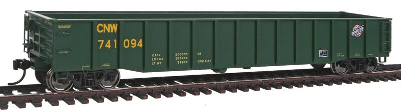 Walthers 920-105501 HO Chicago & North Western 53' Thrall Gondola RTR #741094