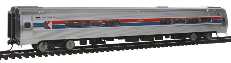 Walthers 920-11242 HO Amtrak 85' Amfleet I Amcafe (Phase 1, 1 Arrows)