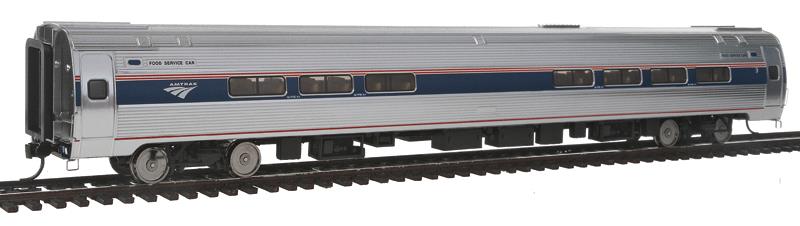 Walthers 920-12249 Amtrak Lighted 85' Amfleet I Amcafe Passenger Car