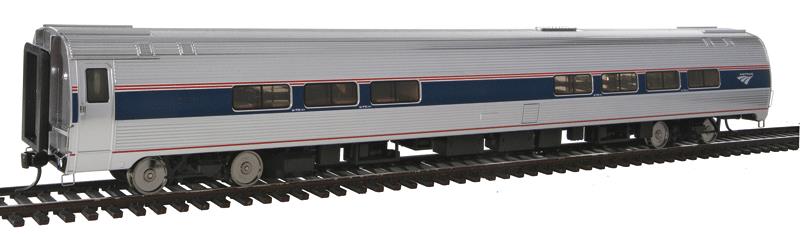 Walthers 920-12266 Amtrak Lighted 85' Amfleet II Lounge Passenger Car