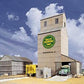 Walthers 933-3096 HO Valley Growers Association Steel Grain Elevator Kit