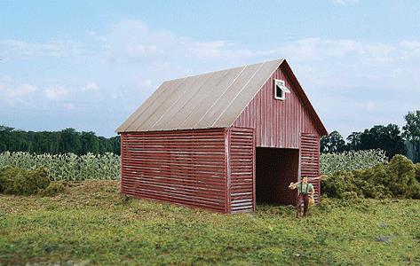 Walthers 933-3336 HO Corn Crib Lasercut Building Laser Cut Kit