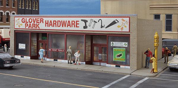 Walthers 933-3465 HO Glover Park Hardware Structure Kit