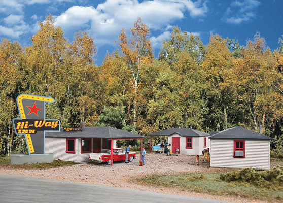 Walthers 933-3481 HO Hi-Way Inn Building Kit