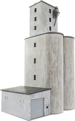 Walthers 933-4047 HO Prairie Co-Op Elevator Building Kit