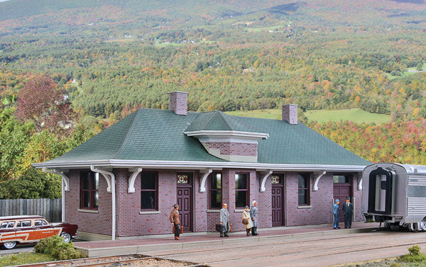 Walthers 933-4054 HO Pella Depot Building Kit