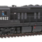 Walthers 920-41612 HO Conrail EMD SD9 PROTO 2000 & TSU Sound Black White #6922
