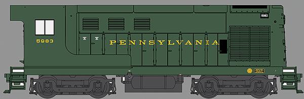Walthers 920-47830 HO Pennsylvania Fairbanks-Morse H10-44 - Standard DC #5980