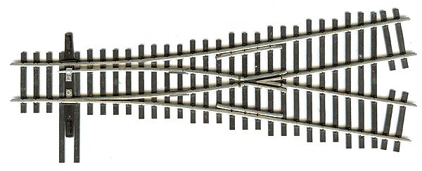 Walthers 948-8893 HO Code 83 Nickel Silver #3 Wye Switch Turnout