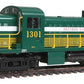 Walthers 910-9023 HO Ontario Northland Alco RS2 DC Green/Yellow/White #1301