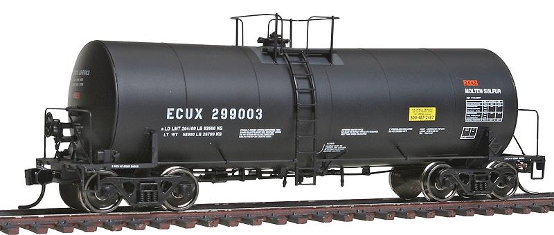 Walthers 920-100013 HO Exxon Mobil ECUX 40' Trinity 14000G Sulfur Tank Car