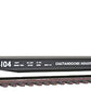 Walthers 920-104504 HO Chattahoochee Industrial 50' Sieco Pulpwood Flatcar #4104