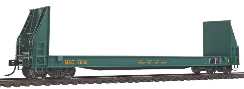 Walthers 920-104513 HO Maine Central 50' Sieco Pulpwood Flatcar RTR #7535