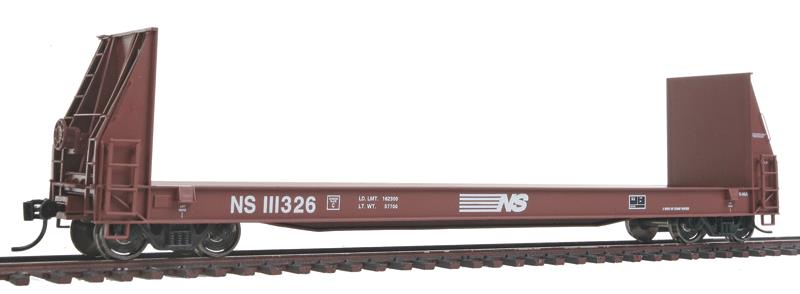 Walthers 920-104515 HO Norfolk Southern 50' Sieco Pulpwood Flatcar RTR #111326