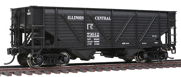 Walthers 920-105902 HO Illinois Central 34' Wood War Emergency Hopper RTR #73012