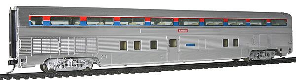 Walthers 920-13301 HO Amtrak 85' Budd Hi-Level 68-Seat Step-Down Coach