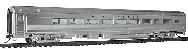 Walthers 920-14004 HO Chicago, Burlington & Quincy 85' Budd 1 Drawing Room