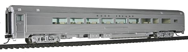 Walthers 920-14007 HO Rock Island 85' Budd 1 DR 29-Seat Lighted Lounge Car