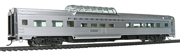 Walthers 920-14023 HO Pennsylvania 85' Budd Dome Coach-Lighted