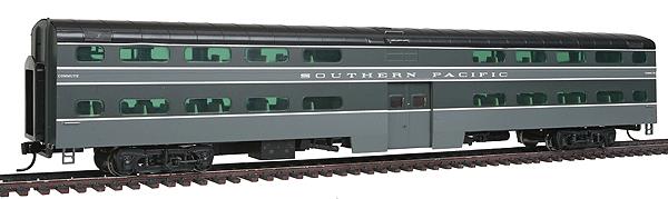 Walthers 920-16541 HO SP 85' Pullman-Standard Bi-Level Commuter Coach - Lighted