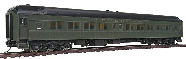 Walthers 920-17051 HO Pullman 82' Pullman Heavyweight 6-3 Sleeper RTR Green