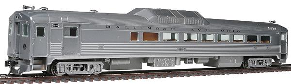 Walthers 920-35301 HO Baltimore & Ohio Budd RDC-2 Coach-Baggage Plated DC #1950