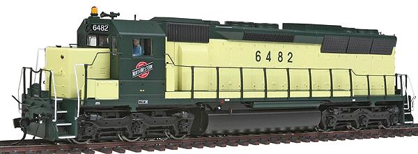 Walthers 920-48053 HO Chicago & North Western EMD SD45 DC PROTO 2000 #6482